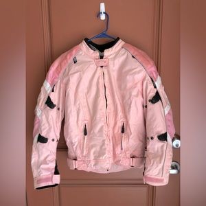 Cortech Women’s Motorcycle Jacket with winter lining and pads. Large 10-12